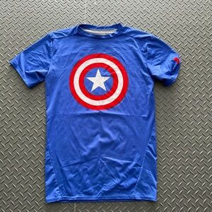 Under Armour Blue Compression Shirt